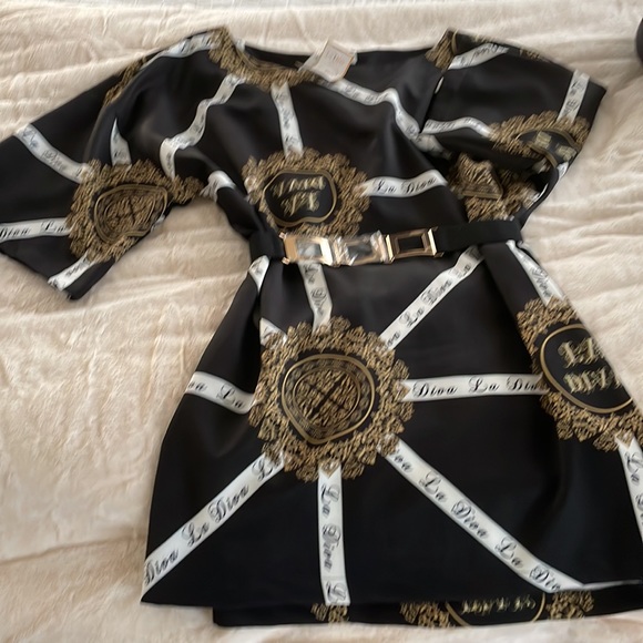 ✨ European Style Oversized Tunic Dress – Made in Poland (One Size) LaDiva NWT - Picture 7 of 8